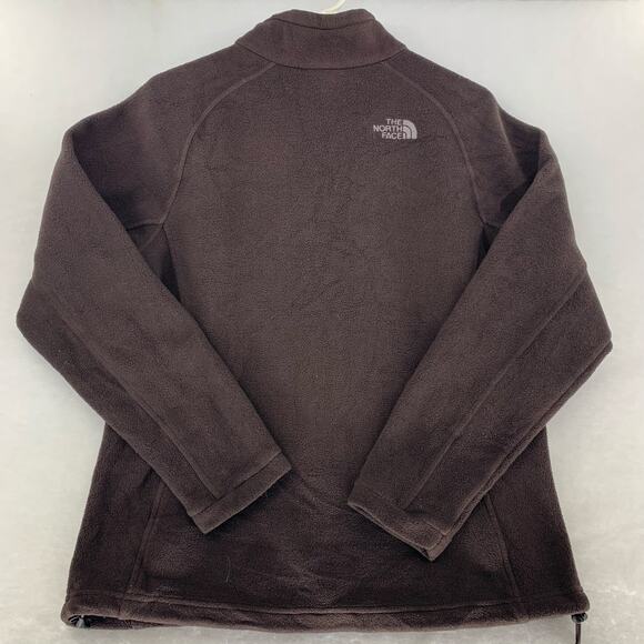The North Face Women's Brown Full Zip Fleece Jacket Size L - Picture 2 of 15